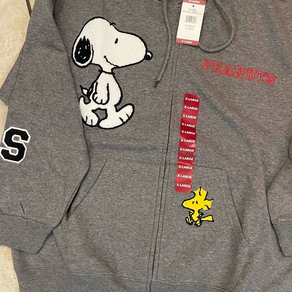 Peanuts Sweaters Peanuts Snoopy Hoodie Sweater Best Selling Poshmark
